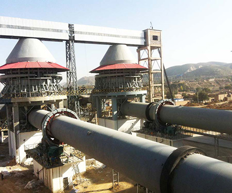 Lime rotary kiln production line